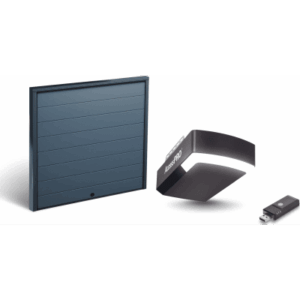 KIT COMPLETO Incluye /Puerta D/ Garage / APDOORL 18x8 Pies / Lisa Linea Central / Insulada / Interfase ACCESSWIFI / Motor FS1000M / 1/2HP / Fuerte/Silencioso/Luz LED/Motor DC .