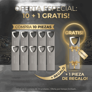 KIT 10 + 1 de Memoria USB M200 de 64 GB / USB 2.0