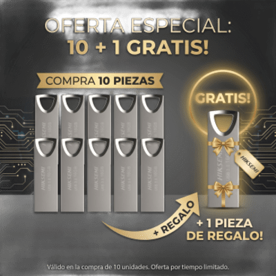 KIT 10 + 1 de Memoria USB M200 de 64 GB / USB 2.0