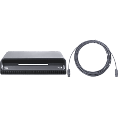 Amplificador de Streaming / 125W @ 8Ω Clase D / 2 Canales / AirPlay 2 + Google Cast / Bluetooth 5.3 LE Audio / HDMI eARC / Cable Óptico Toslink 4.6 m (15.1 ft) / Multiroom