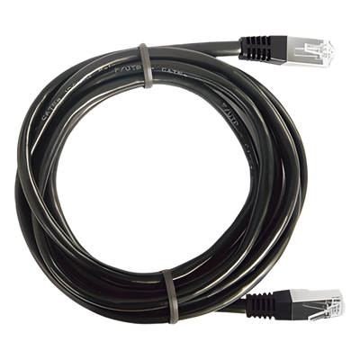 Cable de parcheo FTP Cat5e - 3.0 m - negro