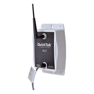 Alarma y Monitoreo Inalámbrica por Voz / UHF 450-470 MHz / 2W / 4 Entradas Programables / Alcance 7,000 Transmisiones / 6 Baterías AA