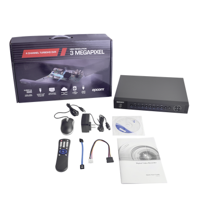 DVR 3 Megapixel / 4 Canales TURBOHD + 2 Canales IP / 1 Bahía de Disco Duro / H.264+ / 4 Canales de Audio / 4 Entradas de alarma / Vídeoanálisis - Image 3