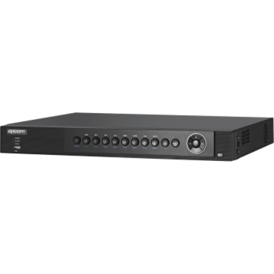 DVR 3 Megapixel / 4 Canales TURBOHD + 2 Canales IP / 1 Bahía de Disco Duro / H.264+ / 4 Canales de Audio / 4 Entradas de alarma / Vídeoanálisis
