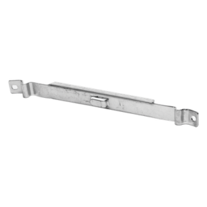 Clip Recto Automático para unir tramos de charola con peralte de 54 con acabado Electro Zinc