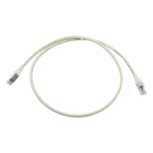 Patch Cord Z-MAX Cat6A S/FTP, CM/LS0H, 3ft, Color Gris, Versión Bulk (Sin Empaque Individual)