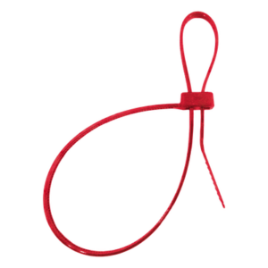 Cincho plástico de doble lazo / Nylon resistente / -73°C a 200°C / Paquete 100 pzas / 0.24 ft lazo