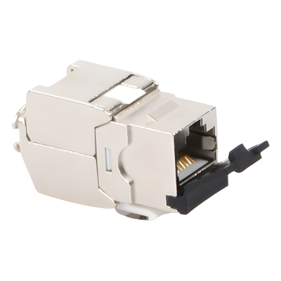 Módulo Jack Keystone / STP Blindado / CAT6A / Toolless / 10GbE / Tapa Protectora - Image 4