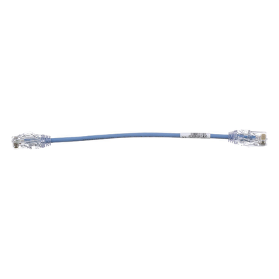 Cable de Parcheo UTP / Cat6 / 28AWG Diámetro Reducido / 20 cm (0.66 ft) / Azul - Image 2