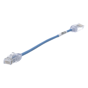 Cable de Parcheo UTP / Cat6 / 28AWG Diámetro Reducido / 20 cm (0.66 ft) / Azul