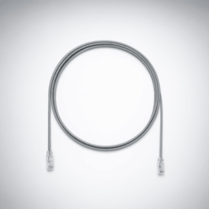 Cable de Parcheo UTP / Cat6A / 28AWG Diámetro Reducido / CM-LSZH / 3.05 m (10 ft) / Gris