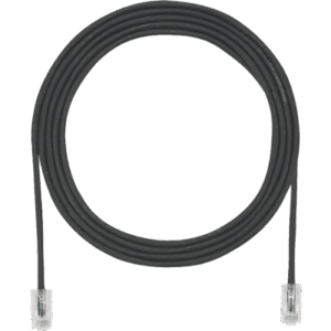 Cable de Parcheo UTP Cat6A / 28AWG Diámetro Reducido / CM/LSZH / 4.57 m (15 ft) / PoE 802.3bt / -40 a 75°C