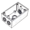 Caja Condulet FS / 3/4" (19.05 mm) / 4 Bocas / Aluminio Fundido a Presión / Intemperie / NPT
