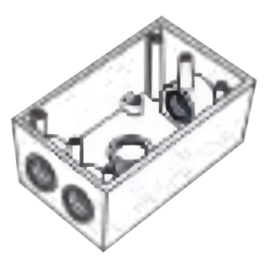 Caja Condulet FS / 3/4" (19.05 mm) / 4 Bocas / Aluminio Fundido a Presión / Intemperie / NPT