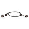 Cable Patch Ethernet Industrial / Cat6A Blindado S/FTP / IP65/IP67 / 10 m (32.8 ft) / -20°C a 70°C / Contactos Dorados 50µ