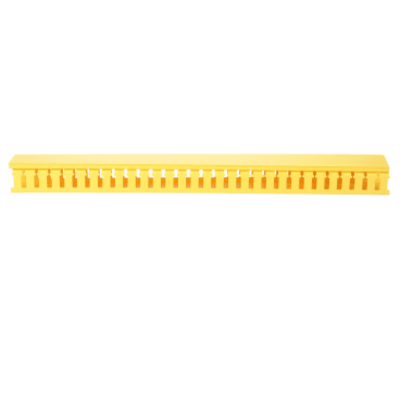Kit de Administración de Cables Vertical / Sistema de Enrutamiento 2x2 / Altura 1828.8 mm (6 ft) / ABS Libre de Halógenos / Color Amarillo - Image 3
