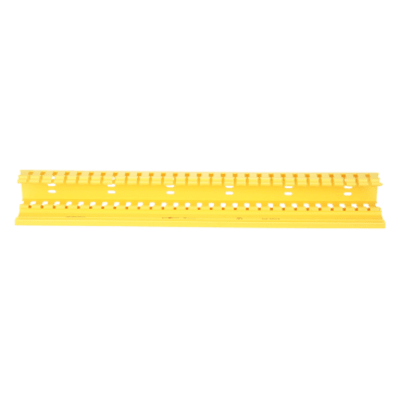 Kit de Administración de Cables Vertical / Sistema de Enrutamiento 2x2 / Altura 1828.8 mm (6 ft) / ABS Libre de Halógenos / Color Amarillo - Image 6