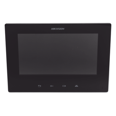 Monitor IP para Videoportero / Pantalla 7" / Resolución 1024 x 600 / 16 Canales de Video / PoE Estándar / 8 Entradas de Alarma - Image 2