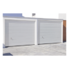 Puerta de Garage Residencial / Aislada / 12×8 pies / Poliuretano 43 mm / Calibre 26 / Estilo Americano