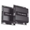 Kit Extensor HDMI para distancias de 120 metros / Resolución 4K @ 30Hz / Cat 6 / Soporta conexión Uno a Uno y Uno a Muchos / Soporta hasta 253 Rx / Baja Latencia / Uso 24/7 / Soporta HDbitT / Compatible con Switch Gigabit