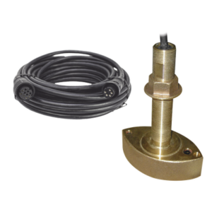 Kit de transductor / Frecuencia dual 50/200 kHz / Potencia 600 W / Cable 8 m (26.2 ft) / Conector 10 pin para sonda FURUNO / Bronce anticorrosión