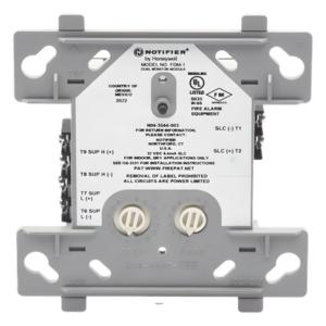 Módulo Monitor Dual Direccionable / 2 Circuitos IDC Clase B / Autoasignación Consecutiva / Alimentación por Lazo SLC