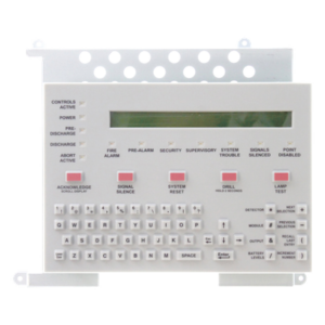Teclado con Pantalla LCD / 80 Caracteres Retroiluminada / Teclado QWERTY Completo / 24 VCD / para Paneles de Detección de Incendio Serie ONYX