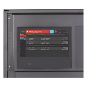 Pantalla Táctil de Control de Red / 10 Pulgadas HD / 1024 x 600 / 2,000 Zonas / 10,000 Eventos / 24 VCC
