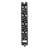 Panel Administrador de Cables Vertical / 42 RU / Acero con Acabado en Polvo / 977.6 mm (3.2 ft) / Compatibilidad Anillos D, S1DR, S2DR, L, S1LR, S2LR / RoHS