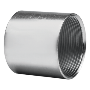 Cople para Tubo Conduit / Galvanizado Cédula 40 / 1" (25 mm) / Diámetro Exterior 38.7 mm (1.524') / Longitud Mínima 50 mm / Uso Interior