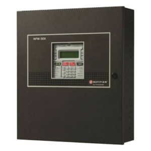 Panel de Control de Alarma Contra Incendio Direccionable / 50 Dispositivos / Comunicador IP y POTS Preinstalado / 2 Circuitos NAC / LCD 80 Caracteres / UL 864 10ª Edición