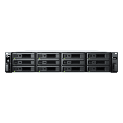 Servidor NAS Rack / 12 Bahías / 2U / Hasta 216 TB (expansible a 432 TB) / Rendimiento 3,500/1,700 MB/s / 10GbE / Fuentes Redundantes / Alta Disponibilidad - Image 2
