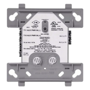 Módulo de Entrada Analógica Direccionable / Conversión 4-20 mA / Tecnología FlashScan / 2 o 3 Hilos / Compatible con Panel NFS2-3030