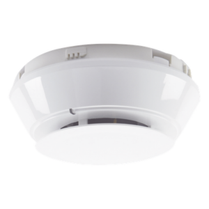 Detector Direccionable de Monóxido de Carbono / Comunicación Integral / Dirección por Interruptores Giratorios / Vida Útil de Célula 10 Años / UL 2075 / Protocolo FlashScan