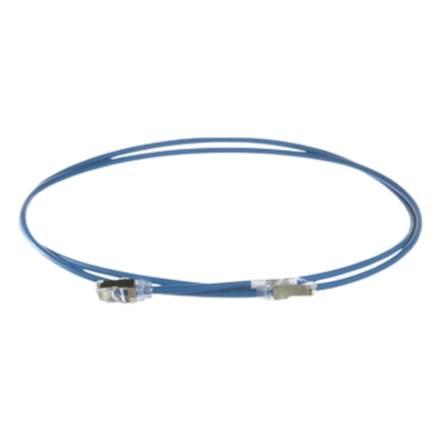 Patch Cord Cat6A / 28 AWG / S/FTP Blindado / 4 m (13.1 ft) / CM/LS0H / PoE Tipo 3 y 4