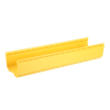 Canaleta para Cableado Estructurado / PVC Rígido / 6x4 Pulgadas / 3 m (9.8 ft) de Largo / Capacidad 3819 Cables / Color Amarillo