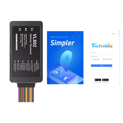 Rastreador GPS Vehicular 4G LTE / Corte Remoto de Motor / Botón de Emergencia SOS / Detección de Apertura de Puertas / Audio Bidireccional / Compatible con Sensor Ultrasónico UL212