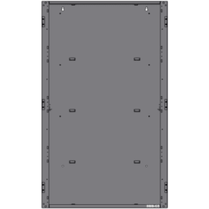 Caja Trasera para Gabinete de Panel de Alarma Contra Incendio / Acero Calibre 16 / Tres Niveles / Tamaño C / 25.41 x 39.84 x 5.50 pulgadas (64.55 x 101.2 x 14 cm)