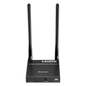 Receptor Inalámbrico HDMI / 4K@60Hz 4096x2160 / Tecnología ipcolor STREAM / Banda 5G 5.18-5.24 GHz / Alcance 50 m (164 ft) / 1 a 4 Conexiones Simultáneas