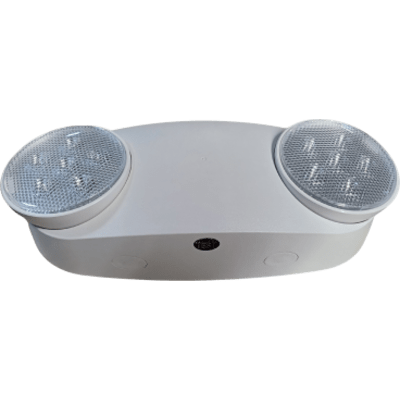 Luminaria de Emergencia LED/ Doble Cabezal Ajustable / 120-277V Dual Voltage / 90 Minutos Autonomía / 230-430 Lúmenes / ABS 5VA Retardante de Llama - Image 2