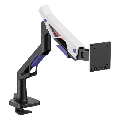 Brazo para Monitor / 24 a 57 Pulgadas / Carga 30 kg / VESA 75x75 a 200x200 / Inclinación +70° a -45° / Giro ±90°