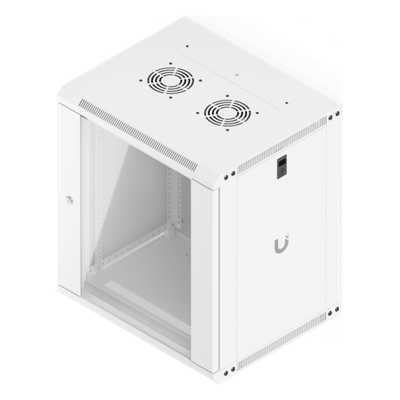 Gabinete Rack 12U / 550 x 450 mm / 50 kg Carga / Vidrio Templado / 21.7 x 17.7 x 25' - Image 5