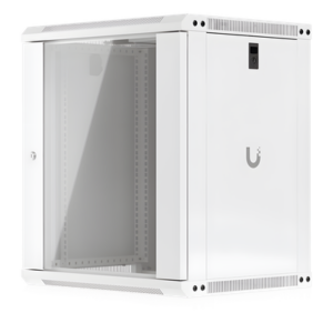 Gabinete Rack 12U / 550 x 450 mm / 50 kg Carga / Vidrio Templado / 21.7 x 17.7 x 25'