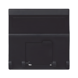 Placa de Voz y Datos Inclinada / 1 Puerto Keystone RJ45 / Guardapolvo Integrado / IP20 / 45x45 mm