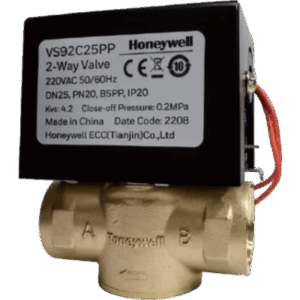 Válvula de Control Eléctrica / 2 Vías Tipo Bola / DN20 (3/4") / BSPP / 220 V CA / Sin Retorno por Resorte / Kvs 7.0 / PN20