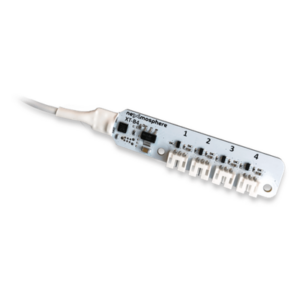 Interfaz de Botones Push / 4 Canales / Control LED 3.3V / 256 Combinaciones / Cable X-talk 180 cm / PCB 82 mm