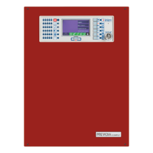 Central de Detección de Incendio Direccionable / 2 Lazos / 480 Puntos / Pantalla Táctil 4.3" / Gestión Cloud / Red 50 Nodos / EN54 y UL