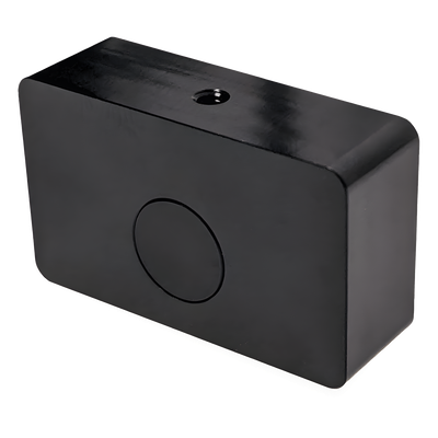 Sensor de Presencia y Airbutton / Time-of-Flight IR / 250 cm (8.2 ft) / 10 Zonas / 27° FoV / IP67 / Aluminio Negro
