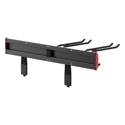 Estante de Almacenamiento de Pared / Capacidad 136 kg / Ganchos Ajustables / 2 Placas de Montaje / Acero y Plástico - Image 4