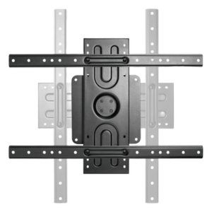 Soporte de Pared Rotativo para Pantallas / 37 a 80 Pulgadas / Rotación 360° / Carga 50 kg / VESA 200x200 a 600x400 / Perfil 45 mm